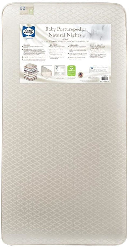 Sealy Baby Posturepedic Natural Nights Crib Mattress - EM654-TQJP