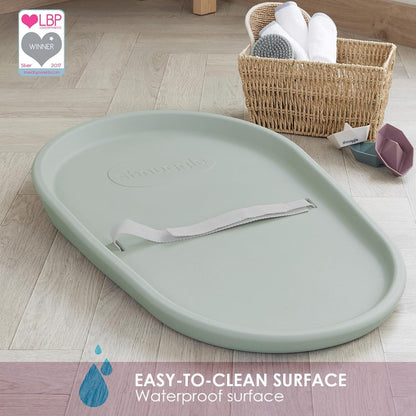 Shnuggle Squishy Changing Mat - Eucalyptus - SHN-SQS-EUC
