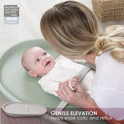 Shnuggle Squishy Changing Mat - Eucalyptus - SHN-SQS-EUC
