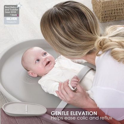 Shnuggle Squishy Changing Mat - Grey - SHN-SQS-GRY