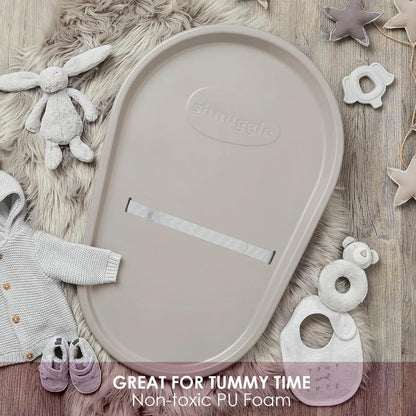 Shnuggle Squishy Changing Mat - Taupe - SHN-SQS-TPE