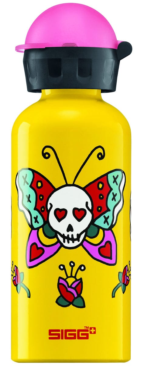Sigg Kids Bottle .4 Liter in Girlie Skull - 8181-70