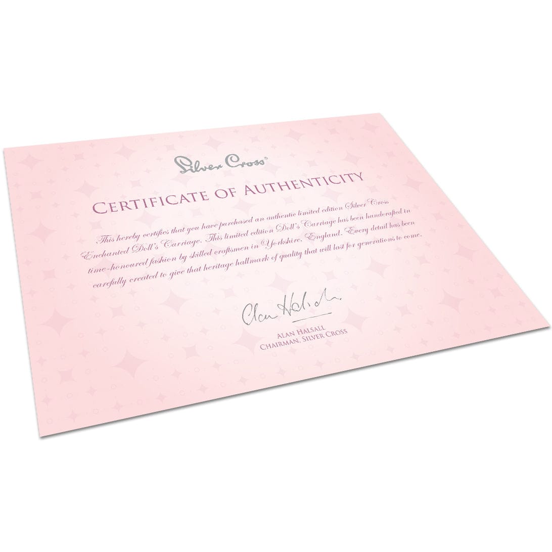 Silver Cross Princess Toy Doll Pram - Pink Sparkle (Limited Edition) - SX6003-US