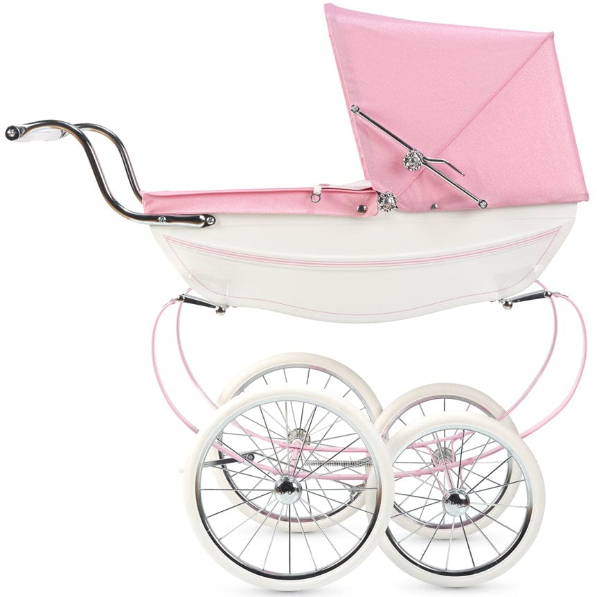 Silver Cross Princess Toy Doll Pram - Pink Sparkle (Limited Edition) - SX6003-US
