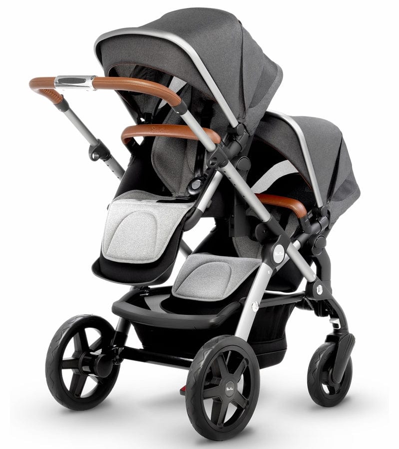 Silver Cross 2019 / 2020 Wave Double Stroller - Granite - SX2170-GRUS-DBL