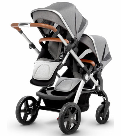 Silver Cross 2019 / 2020 Wave Double Stroller - Sable - SX2170-SBUS-DBL