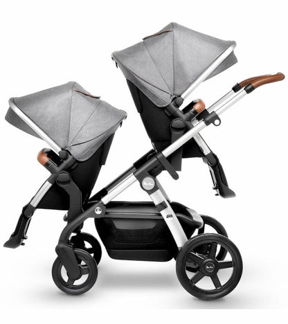 Silver Cross 2019 / 2020 Wave Double Stroller - Sable - SX2170-SBUS-DBL