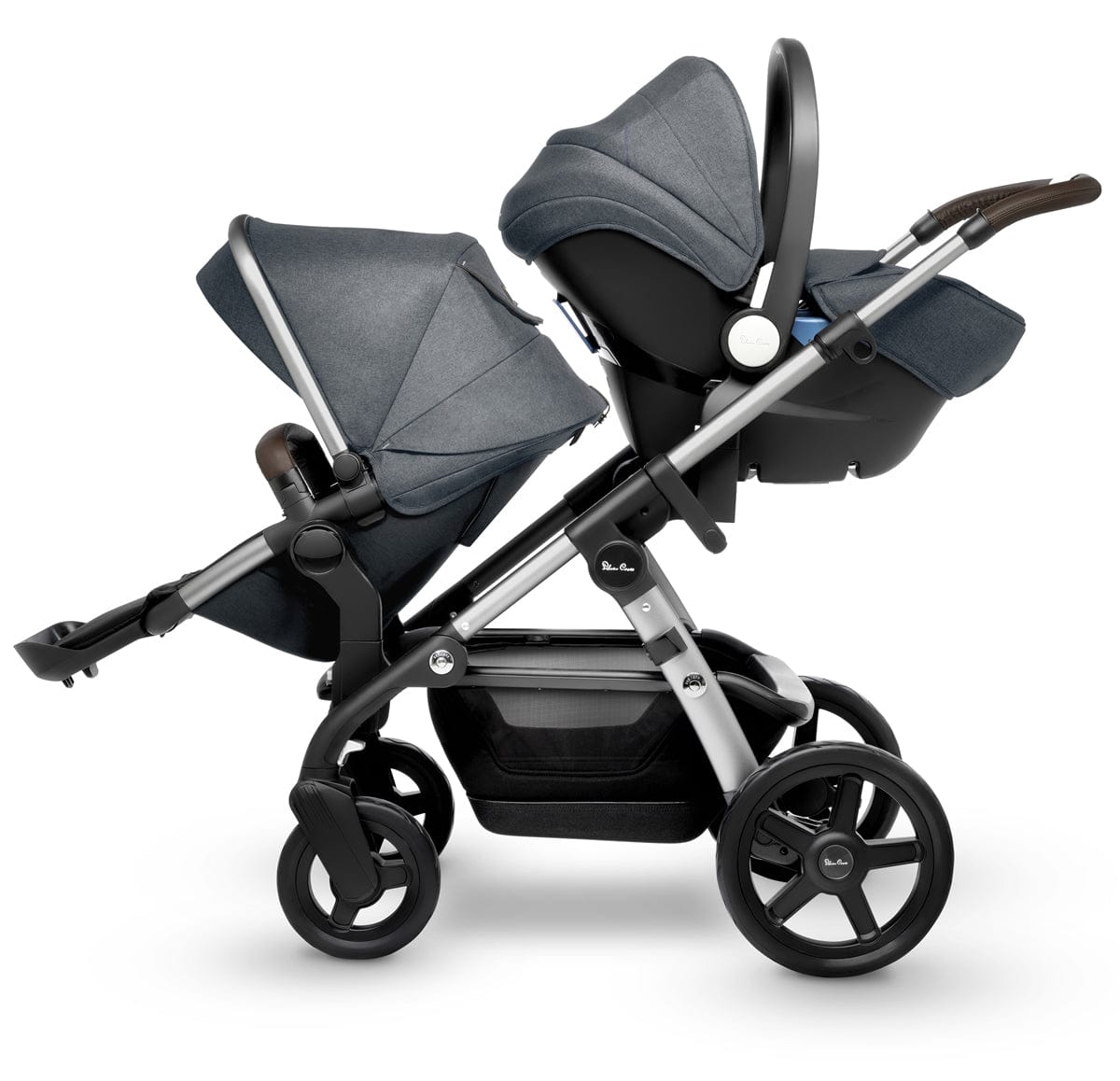 Silver Cross 2019 / 2020 Wave Single-to-Double Stroller - Slate - SX2170-ATUS