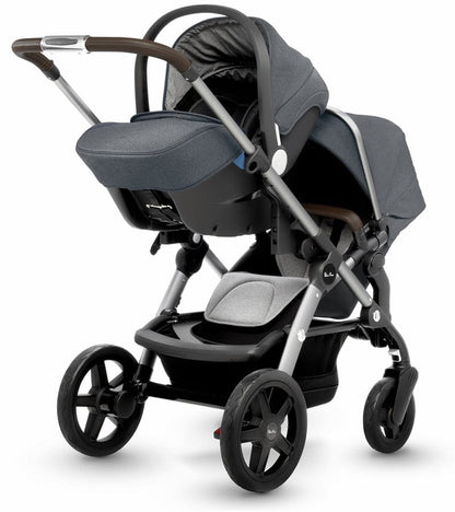 Silver Cross 2019 / 2020 Wave Double Stroller - Slate - SX2170-ATUS-DBL