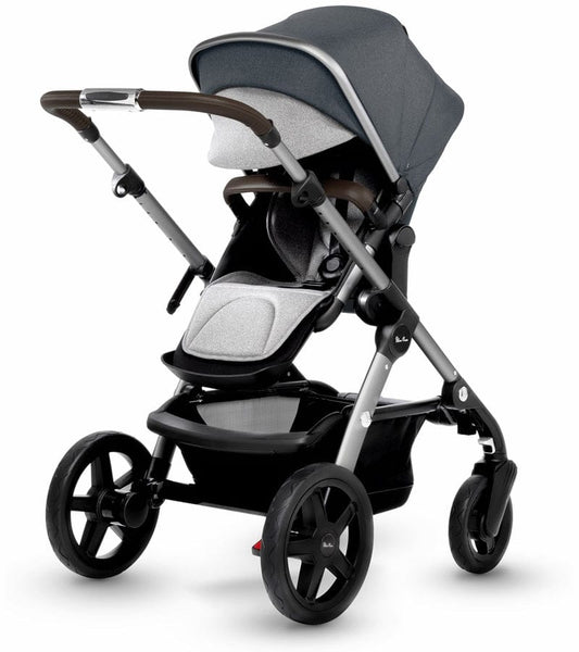 Silver Cross 2019 / 2020 Wave Twin Stroller - Slate - SX2170-ATUS-TWIN