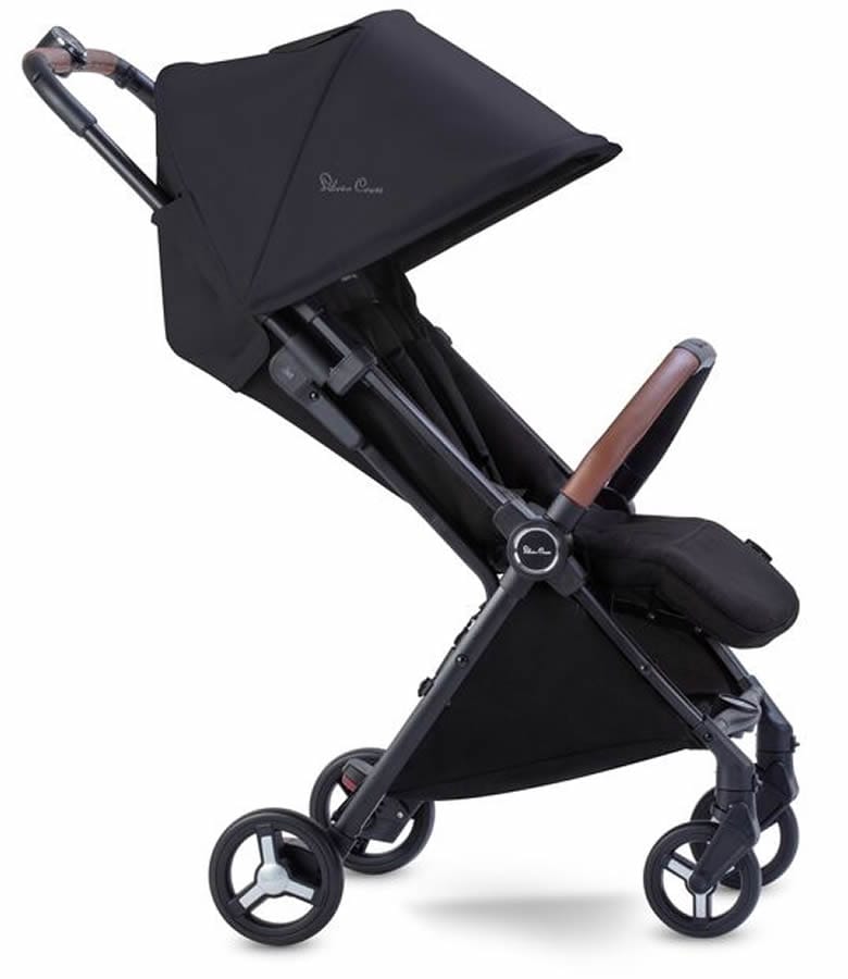 Silver Cross Jet Ultra Compact Stroller - Black - SX2218-BKUS