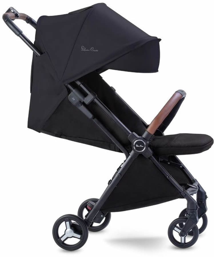 Silver Cross Jet Ultra Compact Stroller - Black - SX2218-BKUS