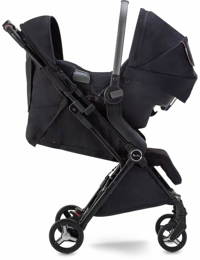 Silver Cross Jet Ultra Compact Stroller - Black - SX2218-BKUS