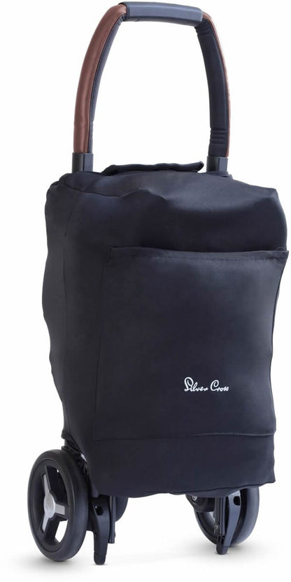 Silver Cross Jet Ultra Compact Stroller - Black - SX2218-BKUS