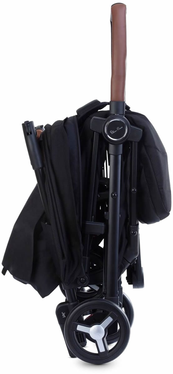 Silver Cross Jet Ultra Compact Stroller - Black - SX2218-BKUS