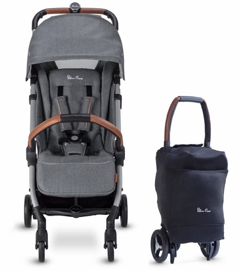 Silver Cross Jet Ultra Compact Stroller, Special Edition - Mist - SX2218-MIUS