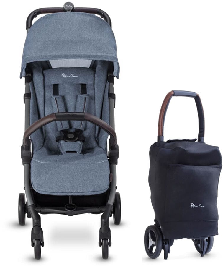 Silver Cross Jet Ultra Compact Stroller, Special Edition - Ocean - SX2218-OCUS