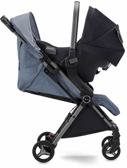 Silver Cross Jet Ultra Compact Stroller, Special Edition - Ocean - SX2218-OCUS