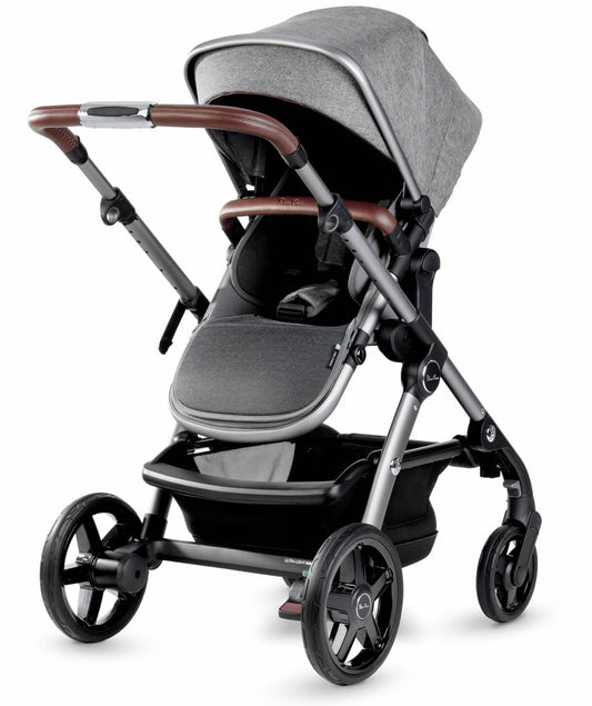 Silver Cross 2021 Wave Double Stroller - Zinc - SX2233-ZCUS-DBL