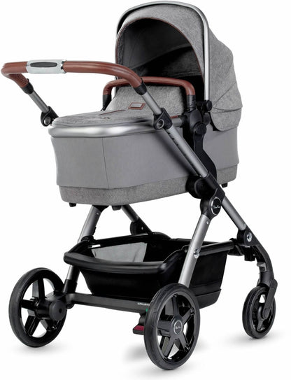 Silver Cross 2021 Wave Single-to-Double Stroller - Zinc - SX2233-ZCUS