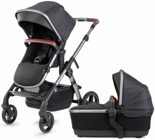 Silver Cross 2021 Wave Single-to-Double Single Stroller - Charcoal - SX2233-CAUS