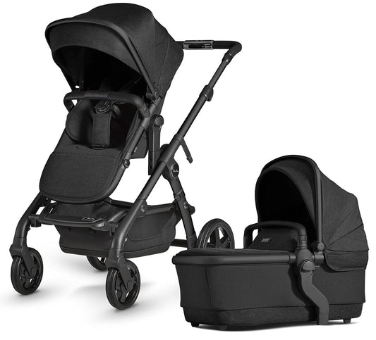 Silver Cross Wave Single-to-Double Stroller - Onyx - SX2280-OXUS