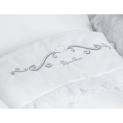 Silver Cross Balmoral Classic Pram Bedding Set - SX622-US