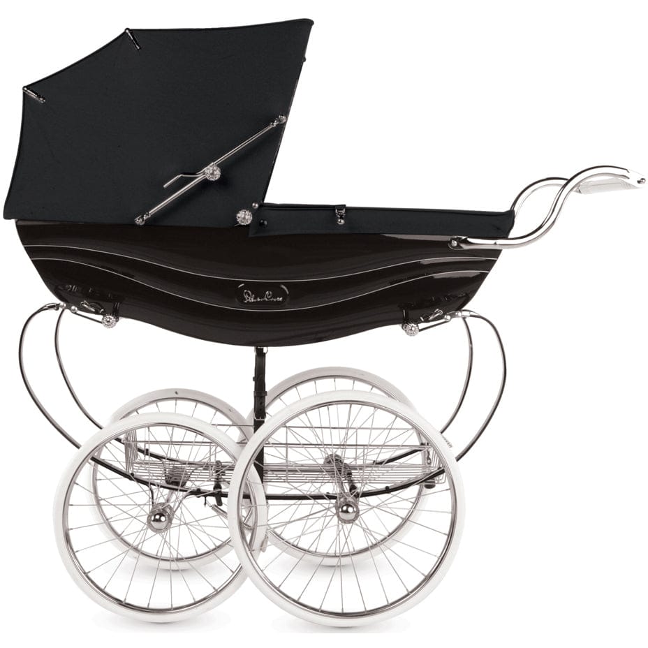 Silver Cross Balmoral Classic Pram - Black - SX637-US