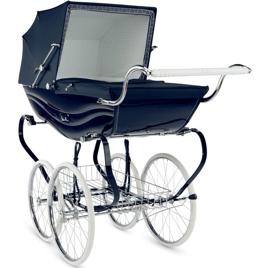 Silver Cross Balmoral Classic Pram - Navy - SX638-US