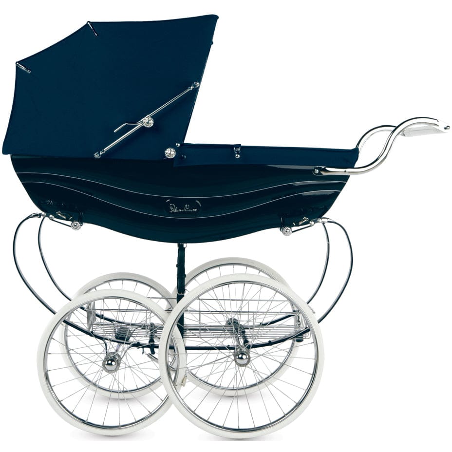 Silver Cross Balmoral Classic Pram - Navy - SX638-US