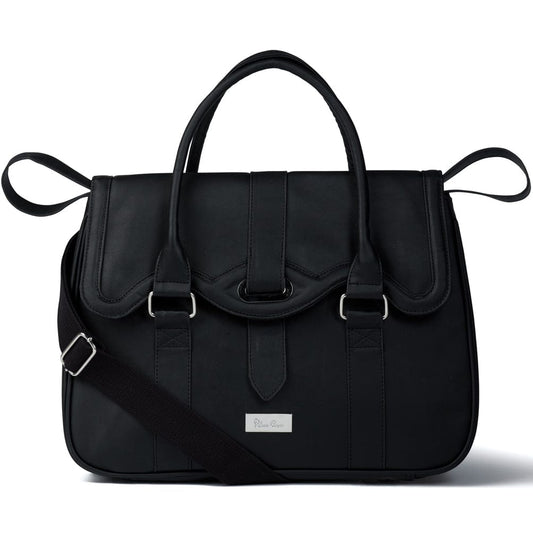 Silver Cross Balmoral & Kensington Classic Pram Changing Bag in Black - SX-BAG-BLK