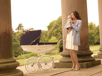 Silver Cross Balmoral Pram - Navy - SX6054-US