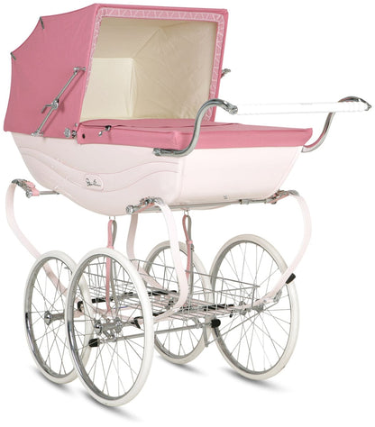 Silver Cross Balmoral Pram - Pink - SX6056-US
