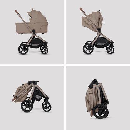 Silver Cross Breez Compact Bassinet - Champagne - SX2350-CPUC