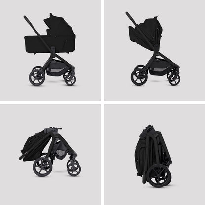 Silver Cross Breez Compact Bassinet - Onyx - SX2350-OXUC
