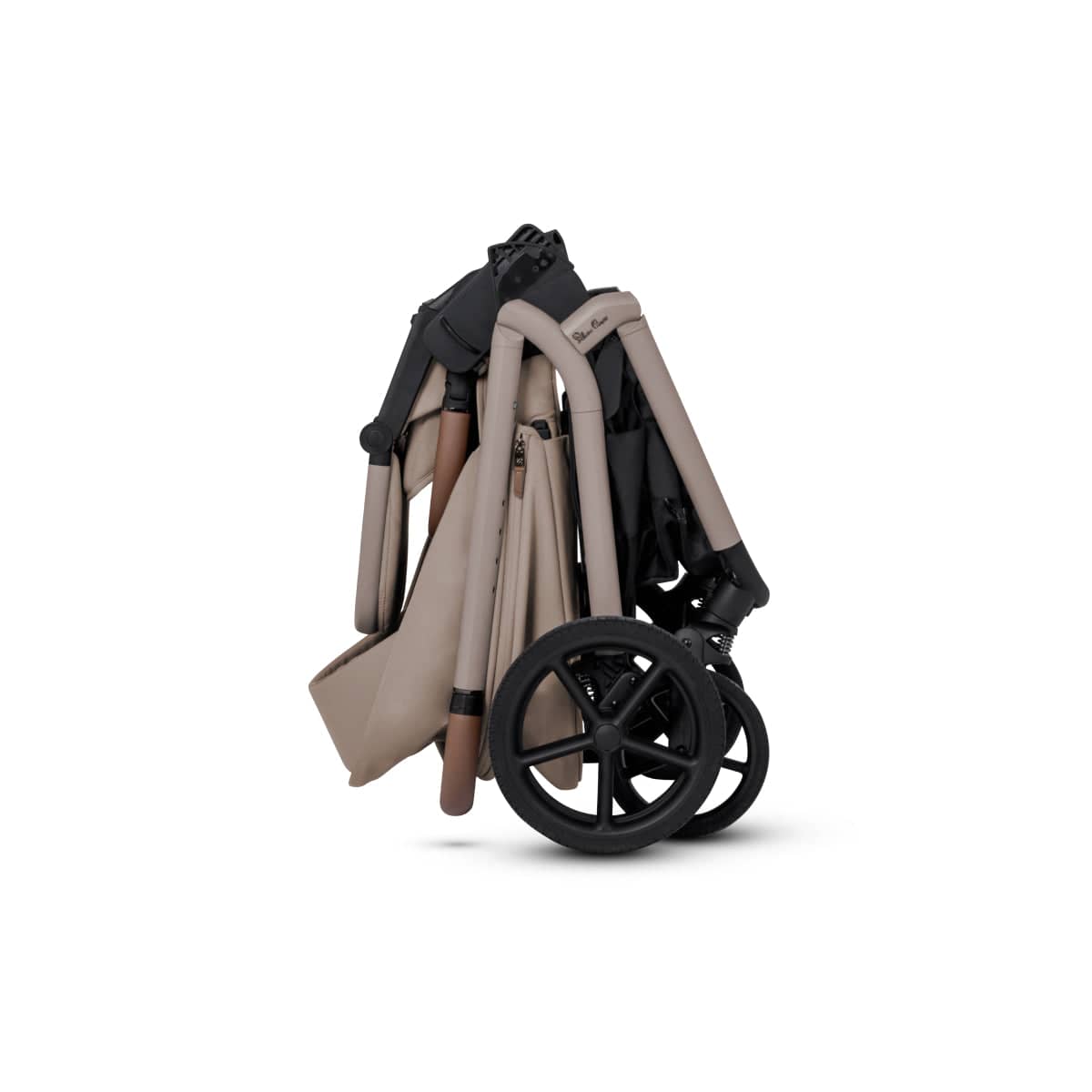 Silver Cross Breez Modular Stroller + Bassinet Bundle - Champagne - SX2349-CPUC-SX2350-CPUC
