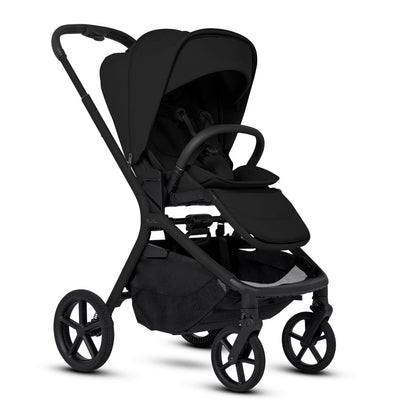 Silver Cross Breez Modular Stroller + Bassinet Bundle - Onyx - SX2349-OXUC-SX2350-OXUC