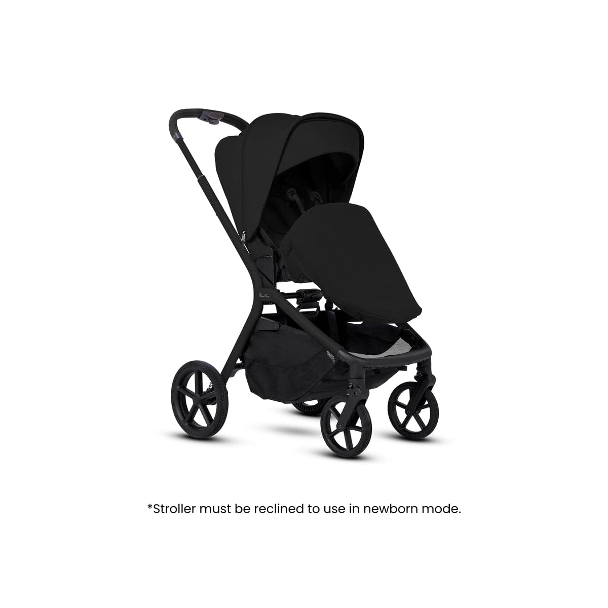 Silver Cross Breez Modular Stroller + Bassinet Bundle - Onyx - SX2349-OXUC-SX2350-OXUC