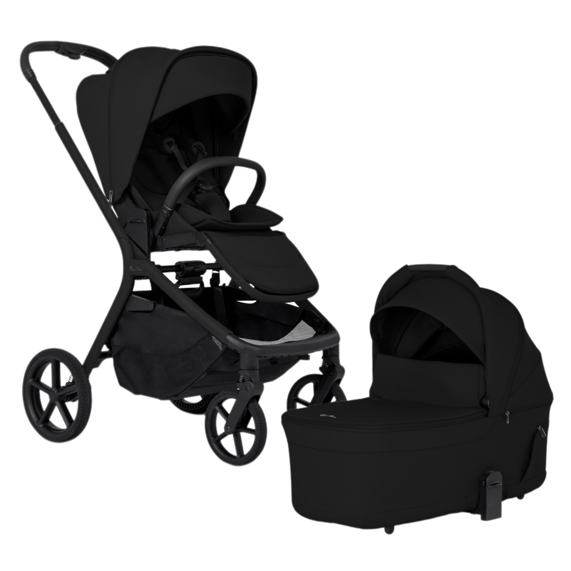 Breez Compact Stroller + Bassinet Bundle Onyx