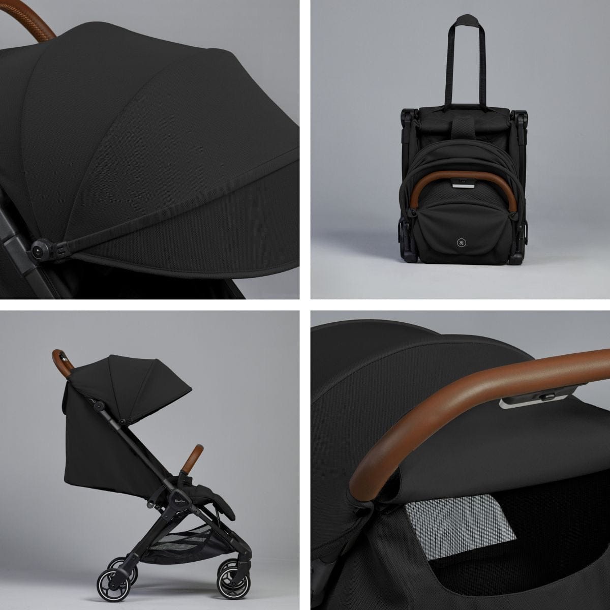 Silver Cross Clic Compact Stroller - Black – Albee Baby