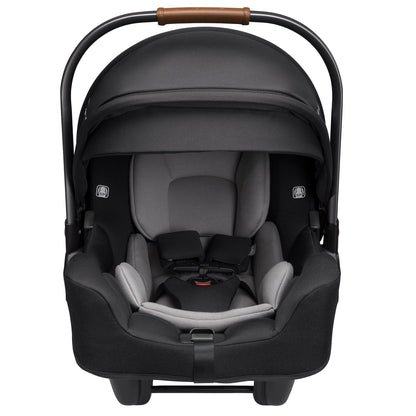 Silver Cross Clic Compact Stroller + Nuna PIPA RX Travel System Bundle - Black / Caviar - SX2334-BKUC-CF12508609CVR
