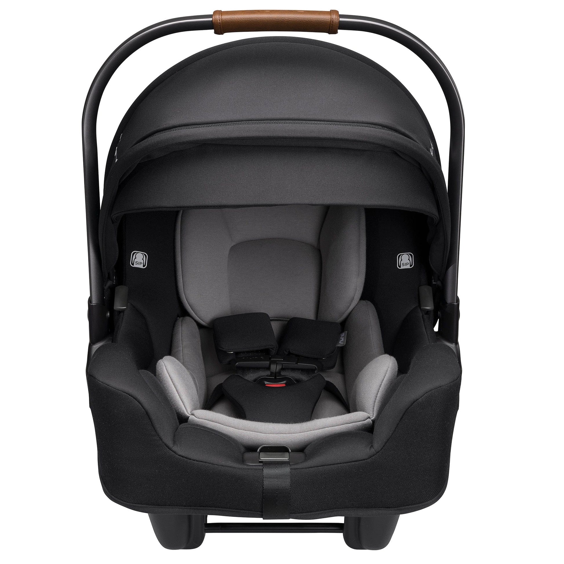 Silver Cross Clic Compact Stroller + Nuna PIPA RX Travel System Bundle - Latte / Caviar - SX2334-LTUC-CF12508609CVR