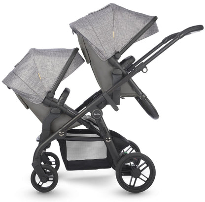 Silver Cross Coast Double Stroller - Limestone - SX2164-LIUS-SX2145-LI3