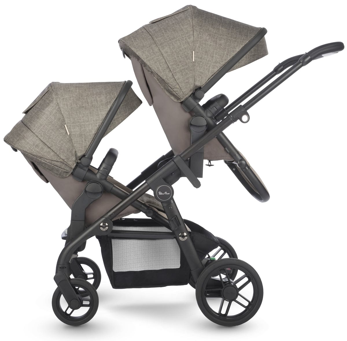 Silver Cross Coast Double Stroller - Tundra - SX2164-TUUS-SX2146-TU3