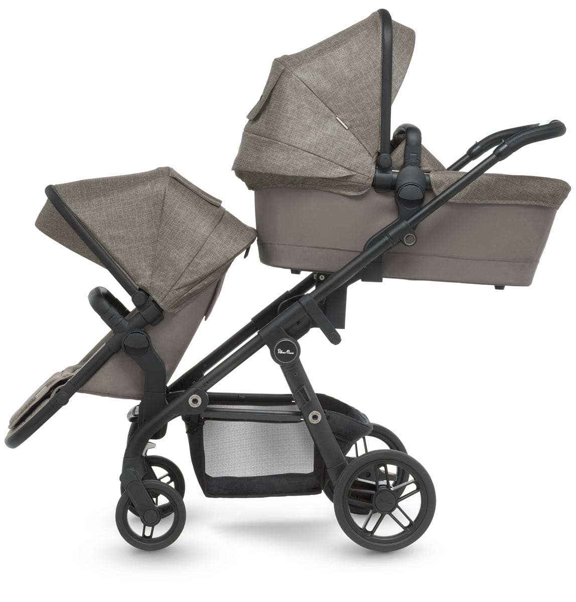 Silver Cross Coast Double Stroller - Tundra - SX2164-TUUS-SX2146-TU3
