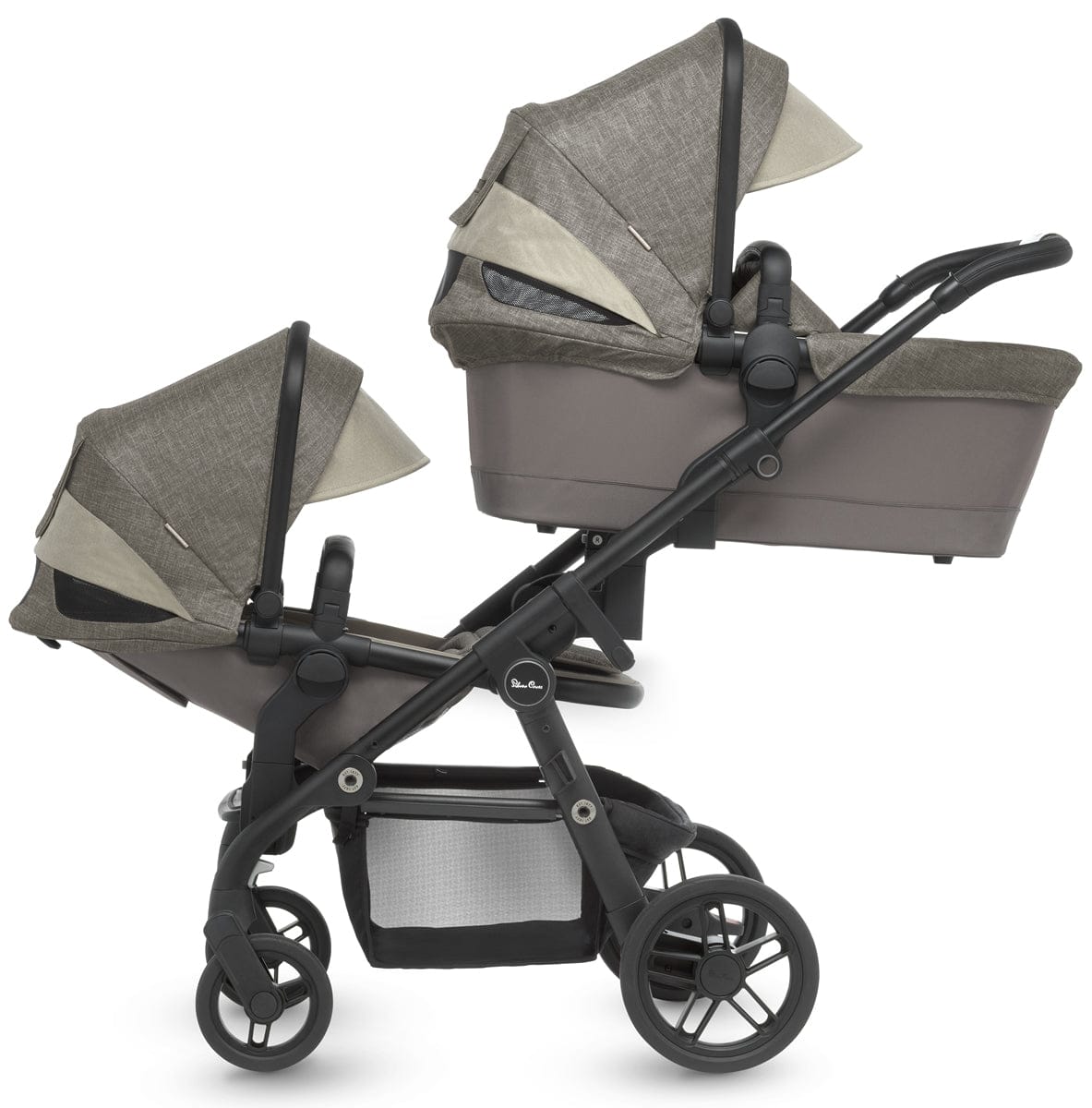 Silver Cross Coast Double Stroller - Tundra - SX2164-TUUS-SX2146-TU3