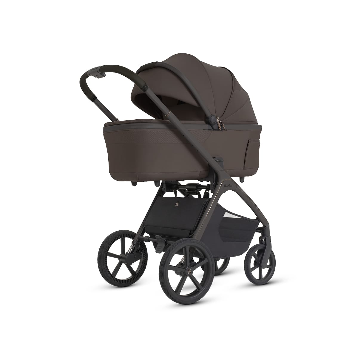 Silver Cross Cove 2 Compact Bassinet - Chocolate - SX2353.CTUC
