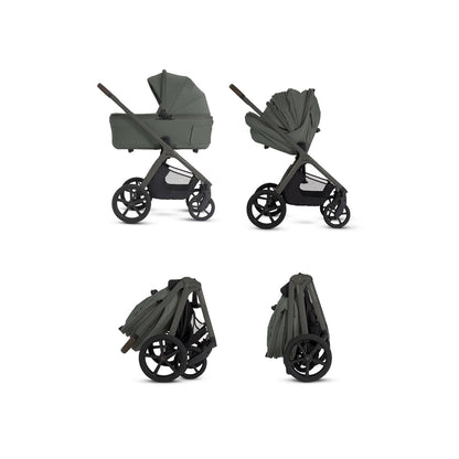 Silver Cross Cove 2 Compact Bassinet - Pewter - SX2353.PWUC