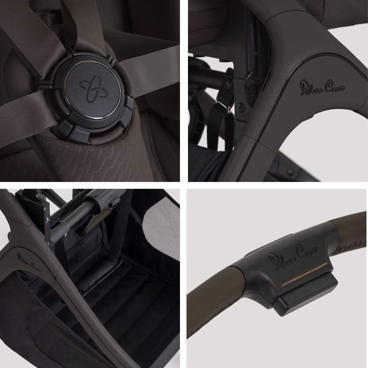Silver Cross Cove 2 Full-Size All-Terrain Stroller - Chocolate - SX2352.CTUC