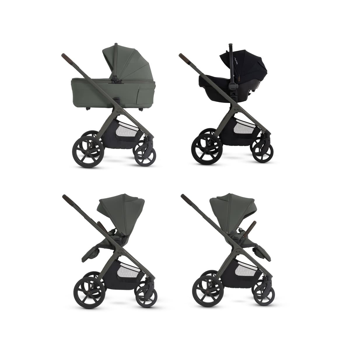 Silver Cross Cove 2 Full-Size All Terrain Stroller Pewter